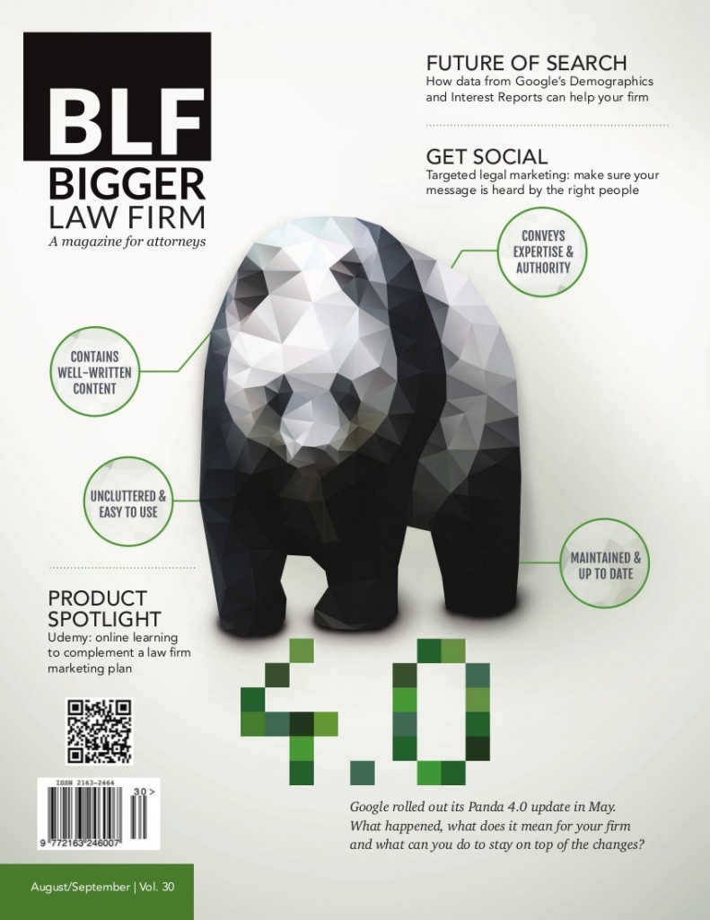 Google Panda 4.0 - The Guide for Lawyers