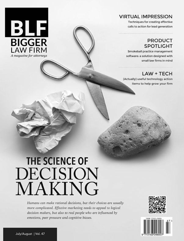 The Science of Decision Making - Bigger Law Firm Magazine